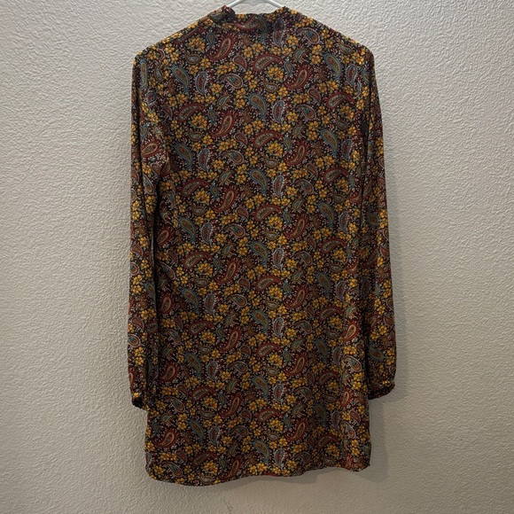 Cotton Candy Multicolor Paisley Midi Dress - Picture 5 of 6